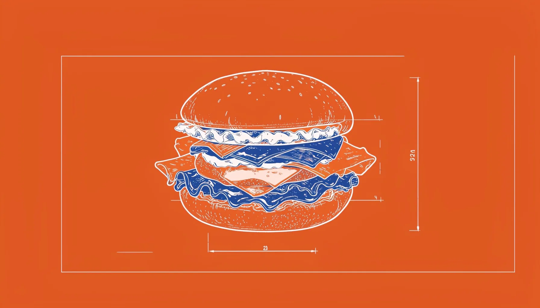 Culver's survey card with butter burger and frozen custard in rich cream and blue tones