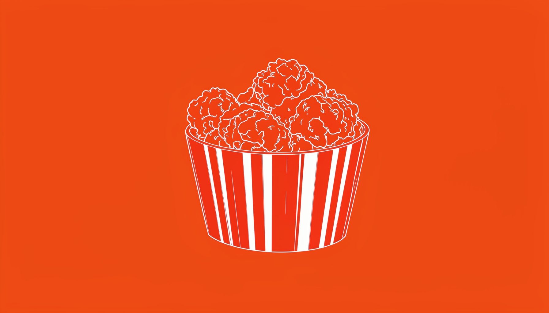 KFC Experience survey card with bucket of fried chicken in classic red and white stripes
